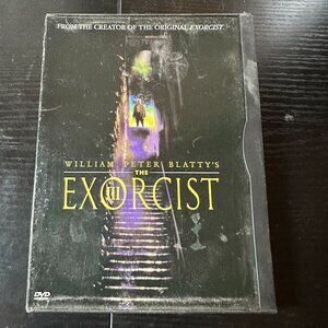William Peter Blattys The Exorcist III DVD Horror Movie Original Case & Inserts